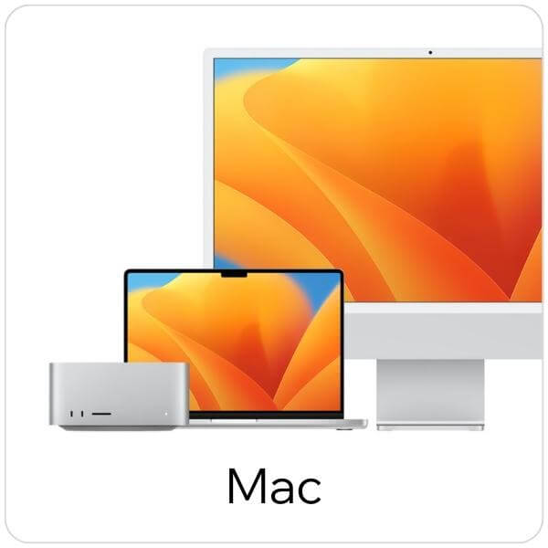 Apple Mac Menu