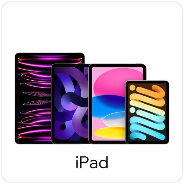 Apple iPad Menu