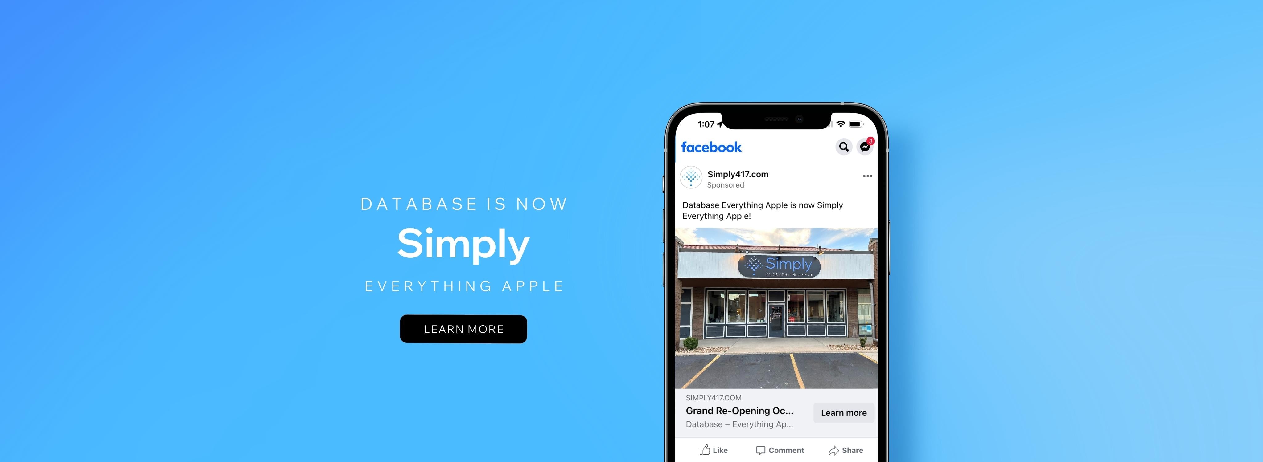Simply Everything Apple Facebook Announcement